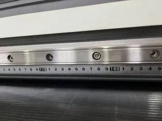 High speed silent linear guide rail