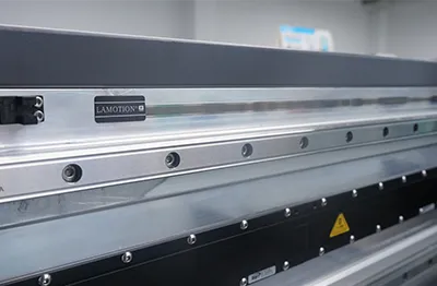 High speed silent linear guide rail