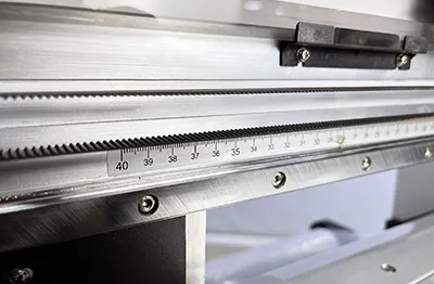 High speed silent linear guide rail