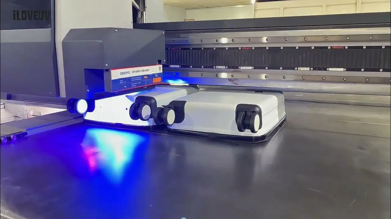 UV Visual Positioning Guide Belt Printer
