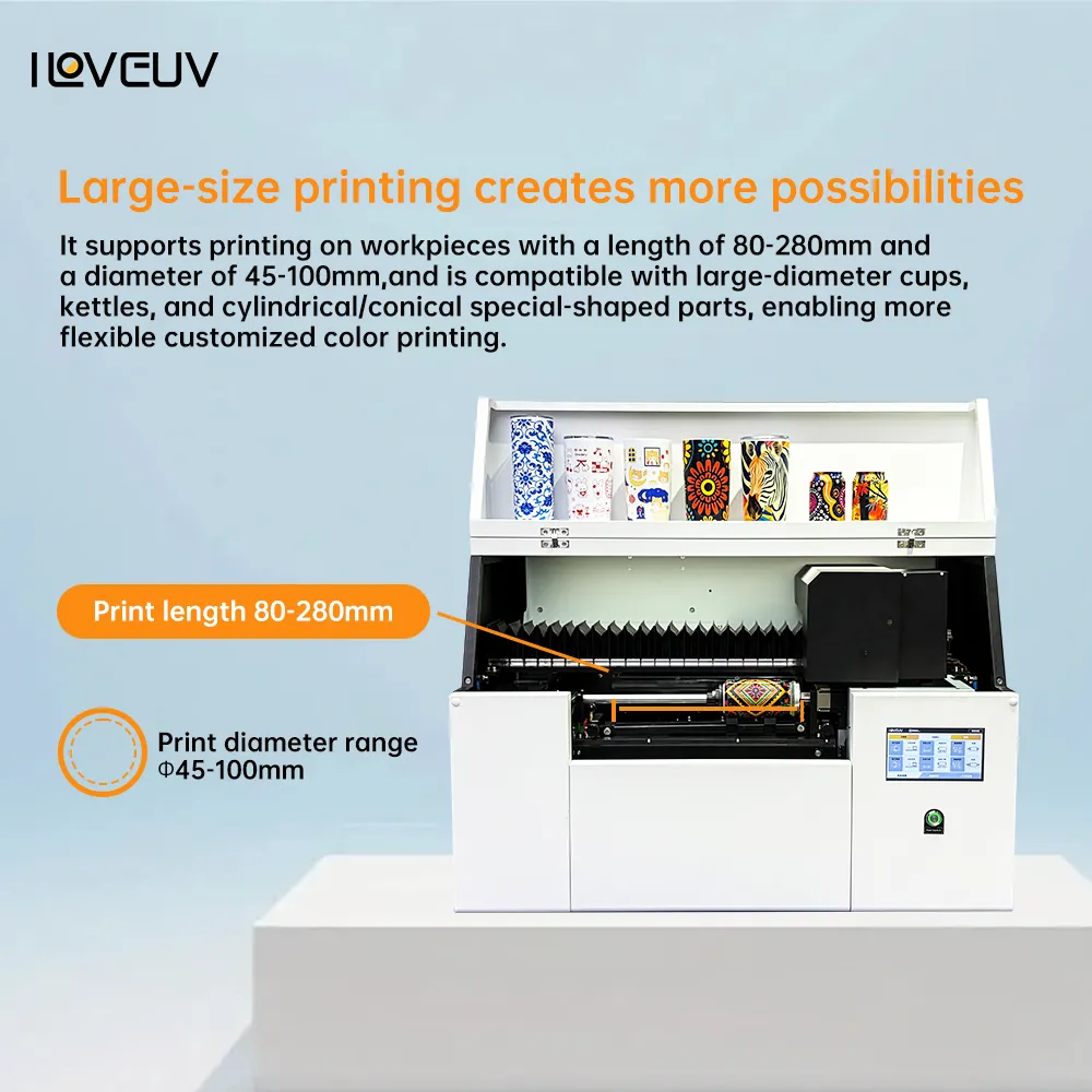 A3 UV Cylindrical Printer