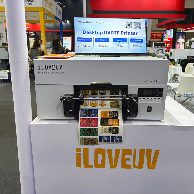 A3 UV Crystal Label Printer: Print Crystal Stickers