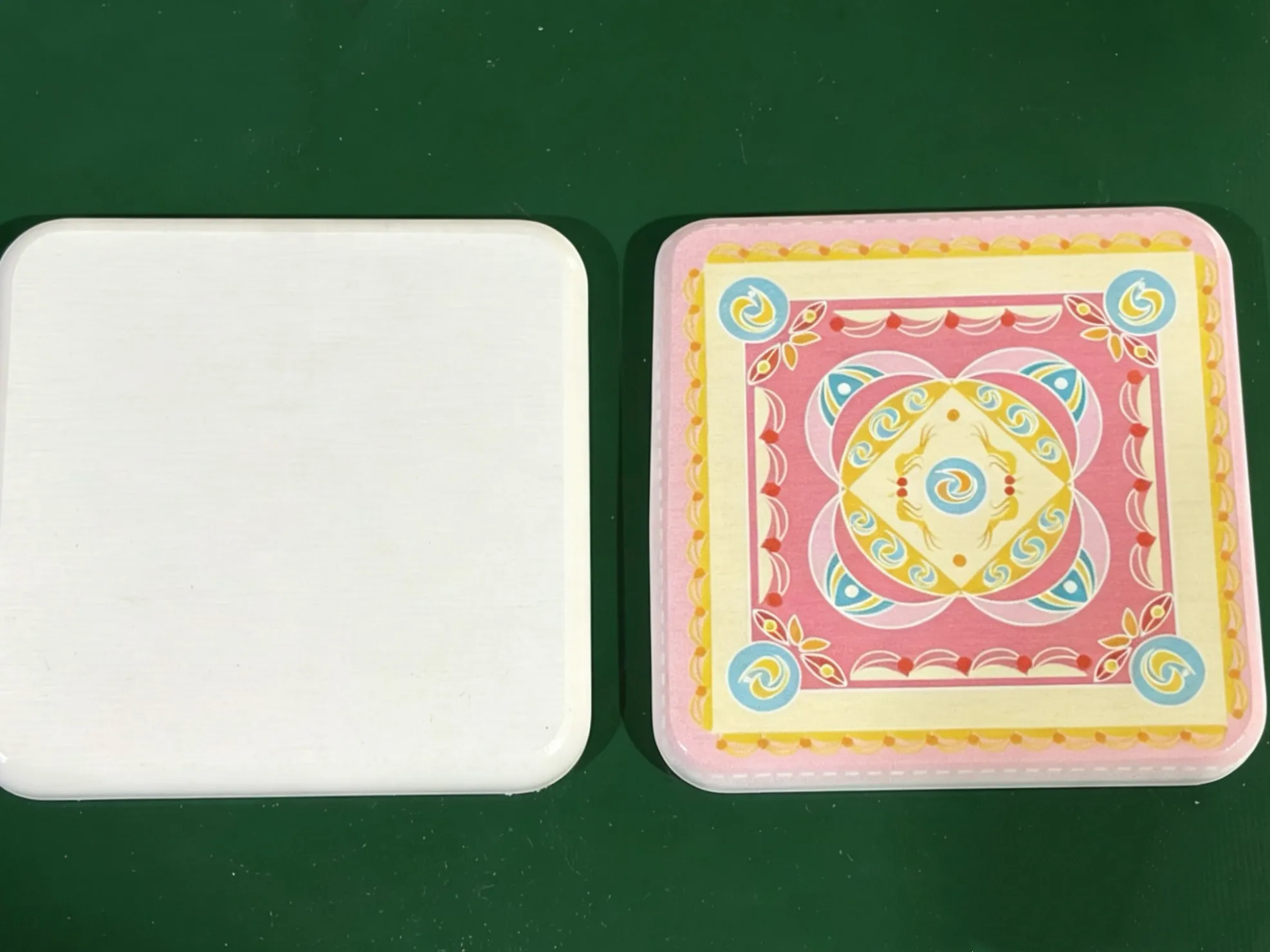 A3 UV Desktop Flatbed Printer Uses Vision Positioning for Perfect印花 Coaster Printing