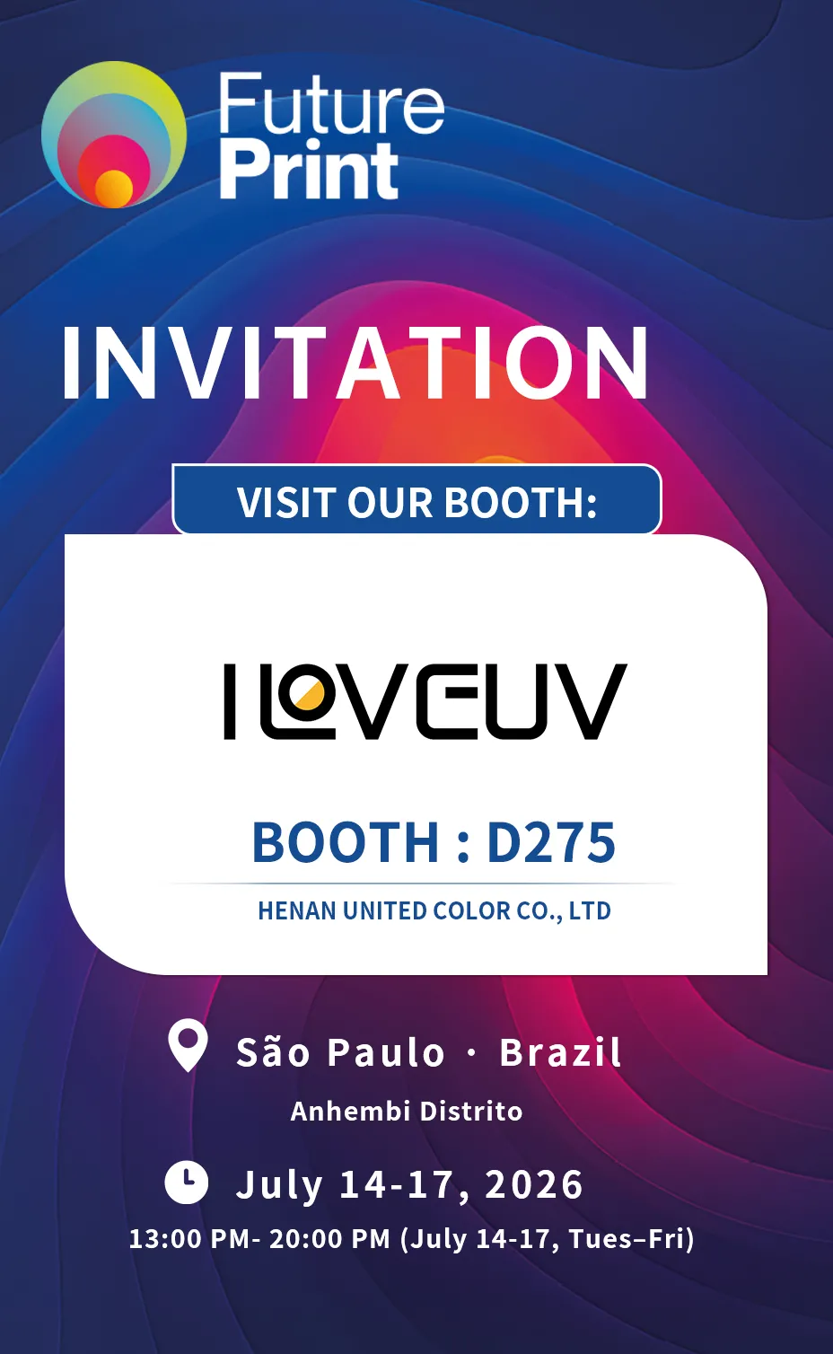 Visit Us at Booth D275 in São Paulo – July 2026