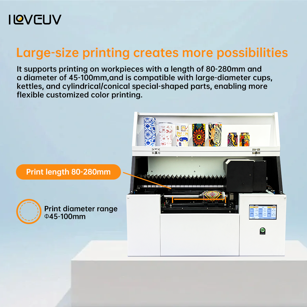 A3 UV Cylindrical Printer Launch – New Desktop Solution for 360° Printing