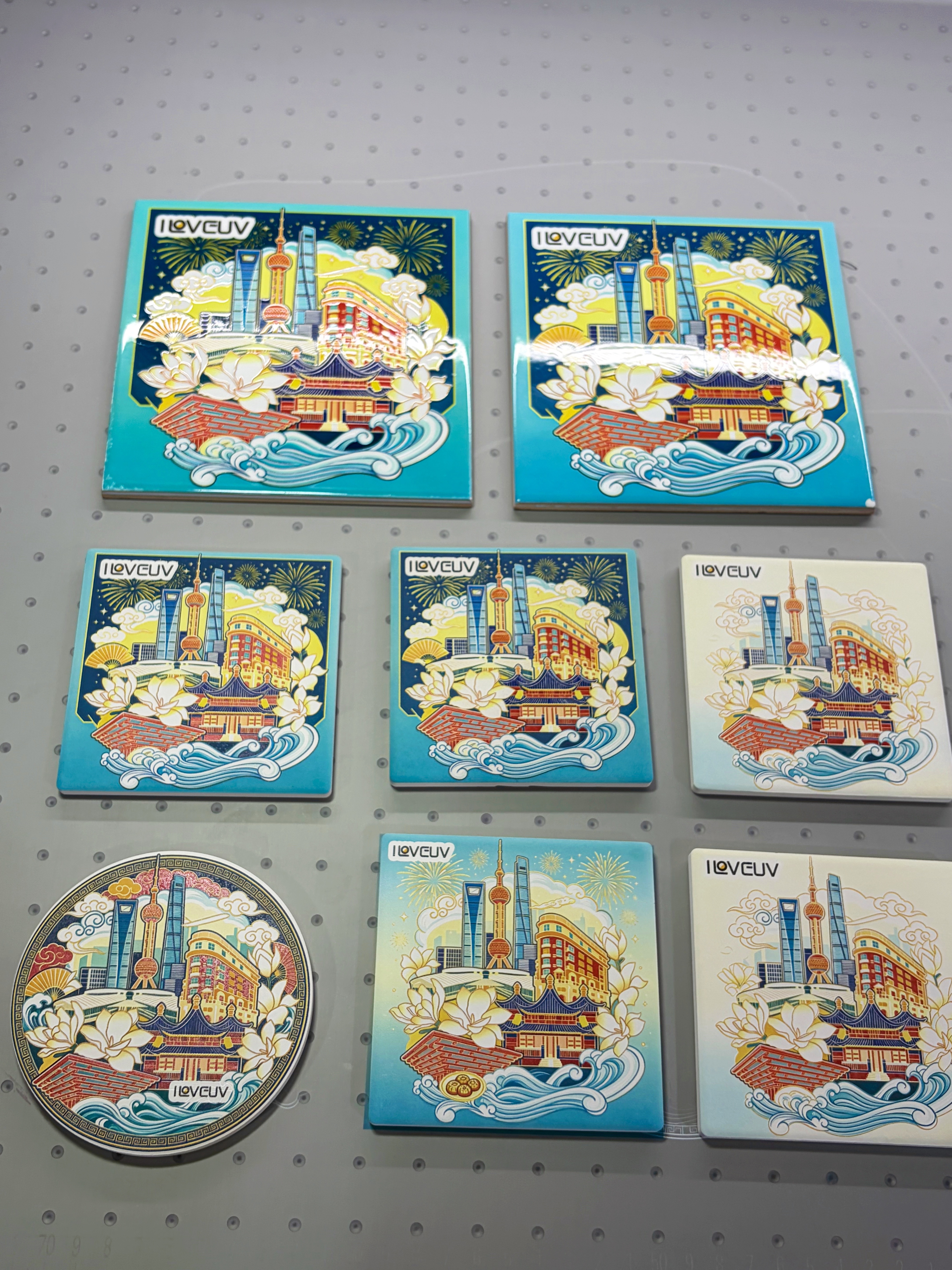 New Arrival: Stunning Custom Coasters – Crafted with Advanced UV Printing Technology