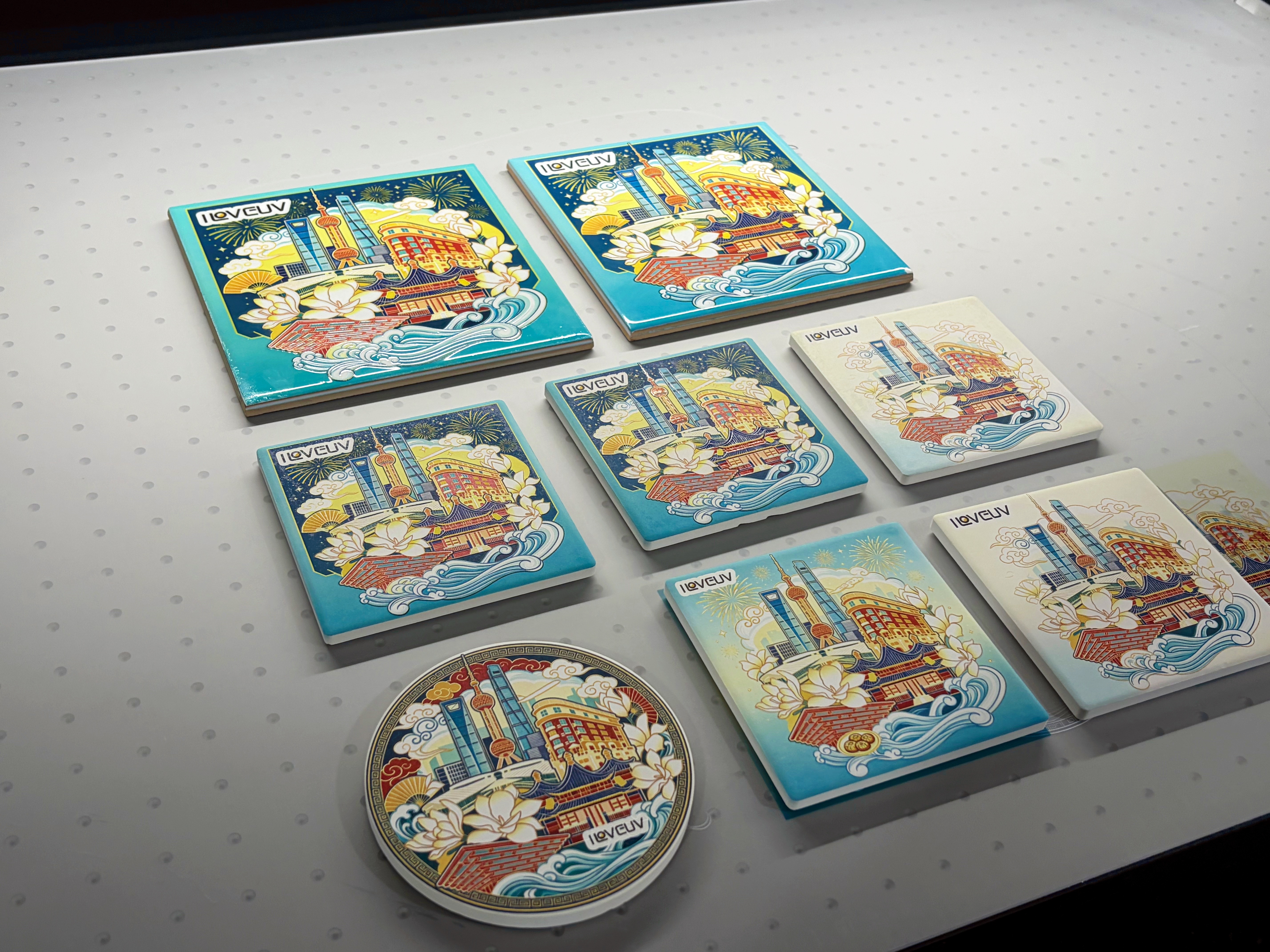New Arrival: Stunning Custom Coasters – Crafted with Advanced UV Printing Technology
