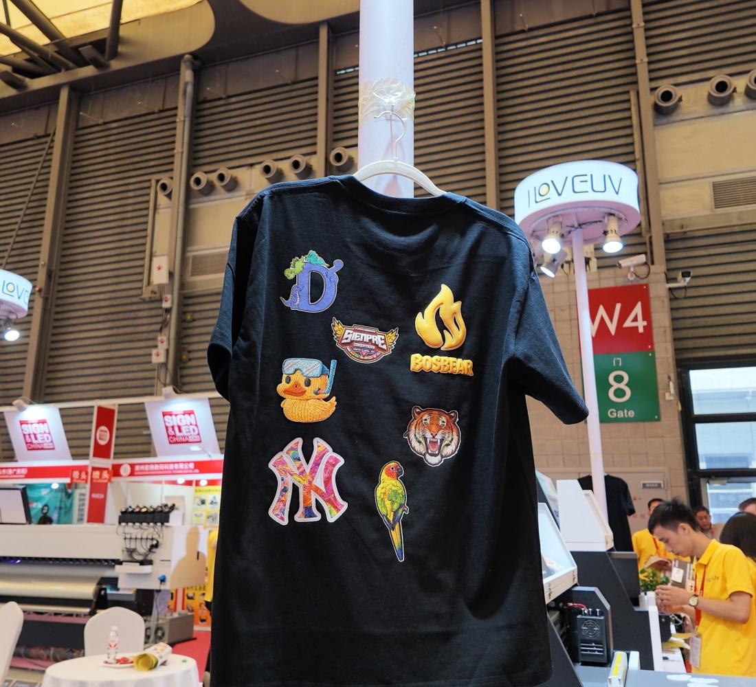 60cm UV DTF Printer Creates Embroidery-Look TPU Transfers for Apparel